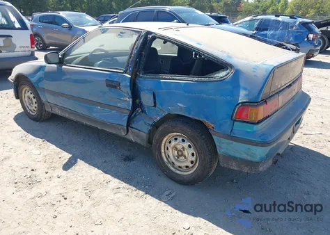 1991 Honda Civic Crx from USA, damaged, VIN JHMED8353MS006853